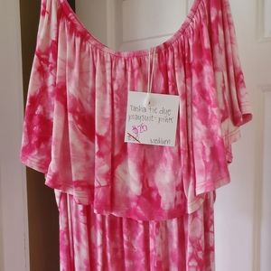 Womens tye dye romper